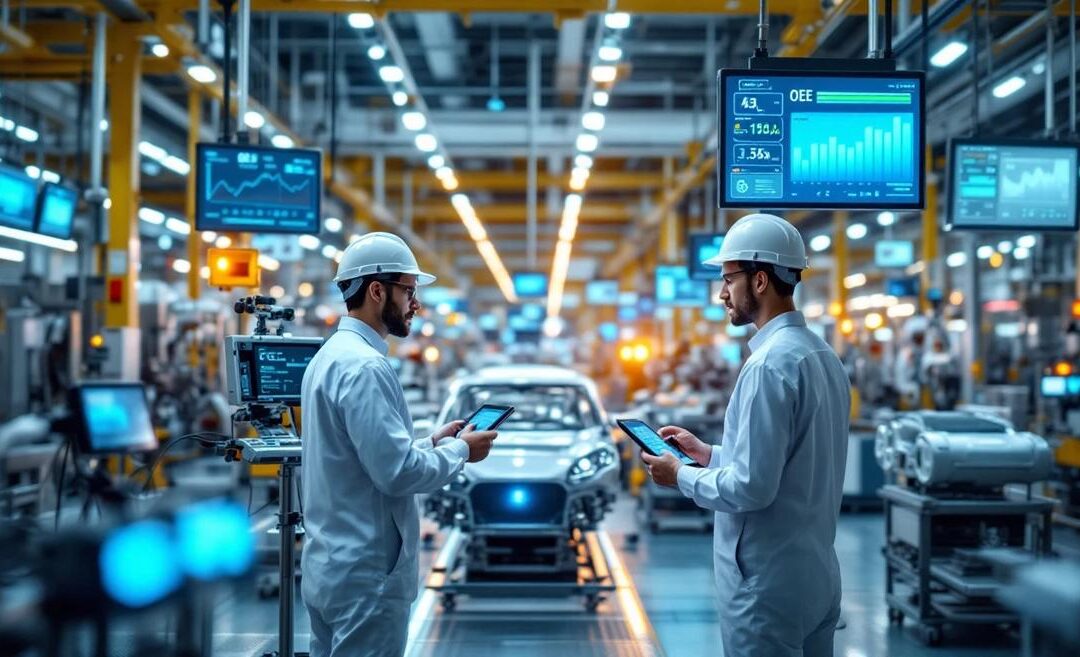 IIoT OEE Monitoring Fallstudie: +18% Produktivität | TeepTrak