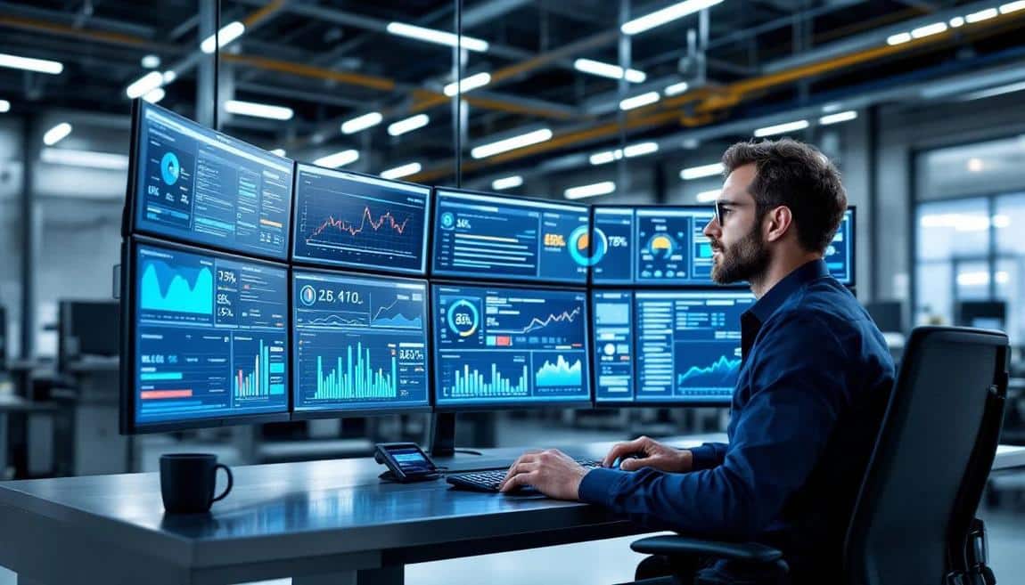 kpi pilotage production temps reel usine - TeepTrak