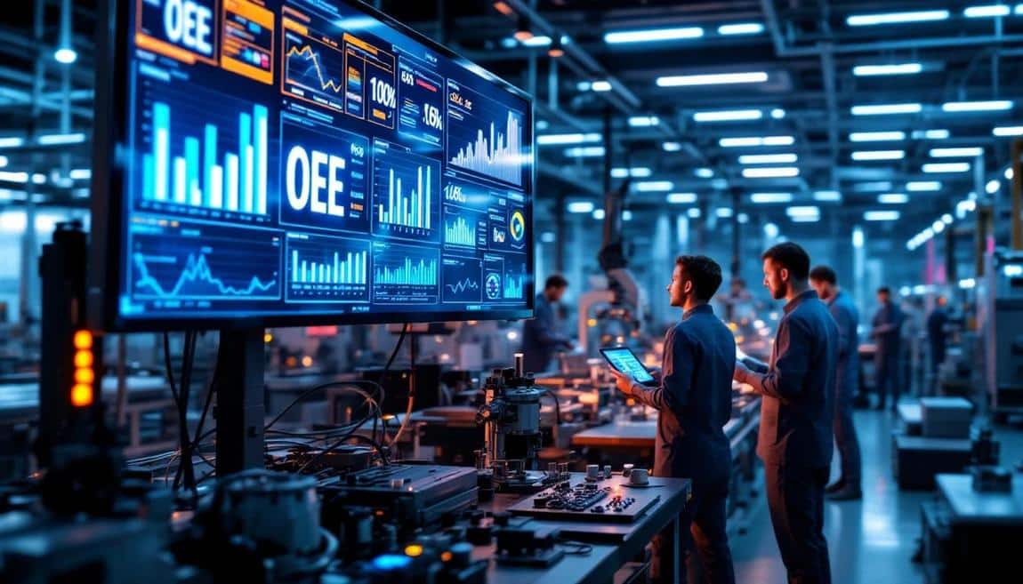 logiciel lean manufacturing oee - TeepTrak