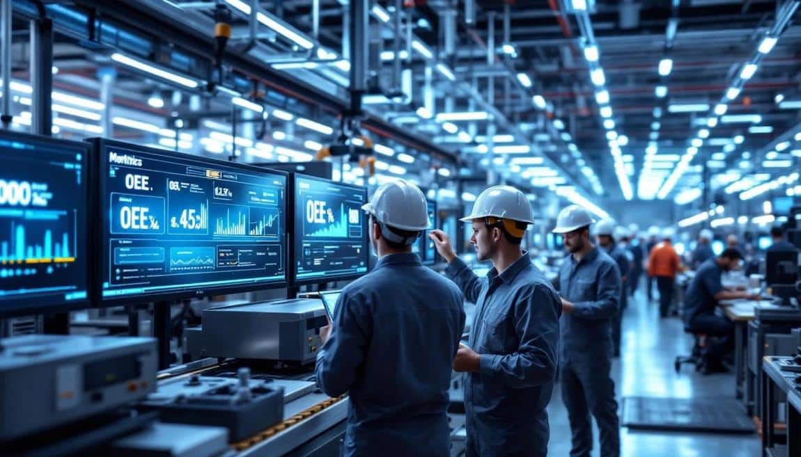 logiciel lean manufacturing oee - TeepTrak