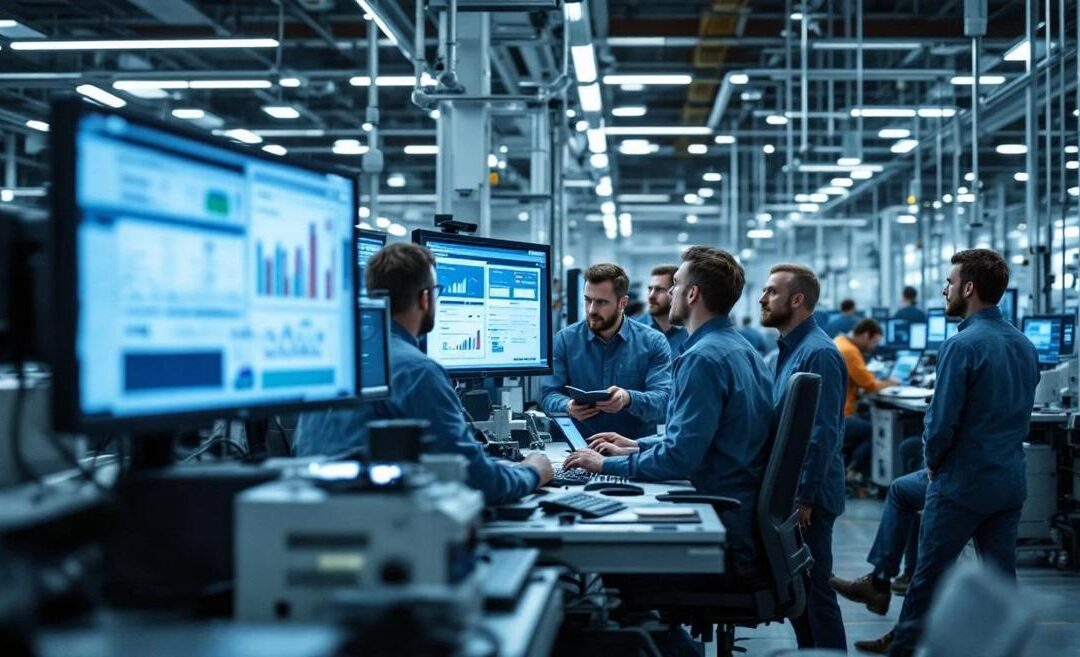 MES System Vergleich 2026 — TeepTrak vs MachineMetrics vs Tractian vs Tulip