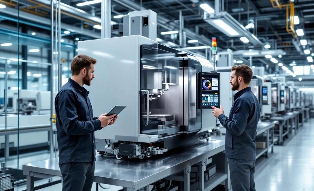 Monitoring machines CNC précision : approche capteurs non intrusifs