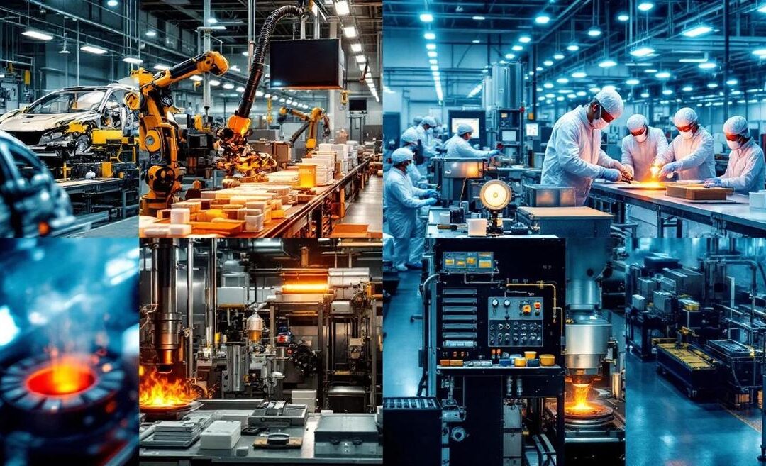 OEE Benchmark by Industry 2026 — World-class OEE rates per sector