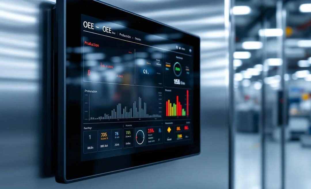 OEE Dashboard Bedienterminal: Design-Prinzipien für die Schicht