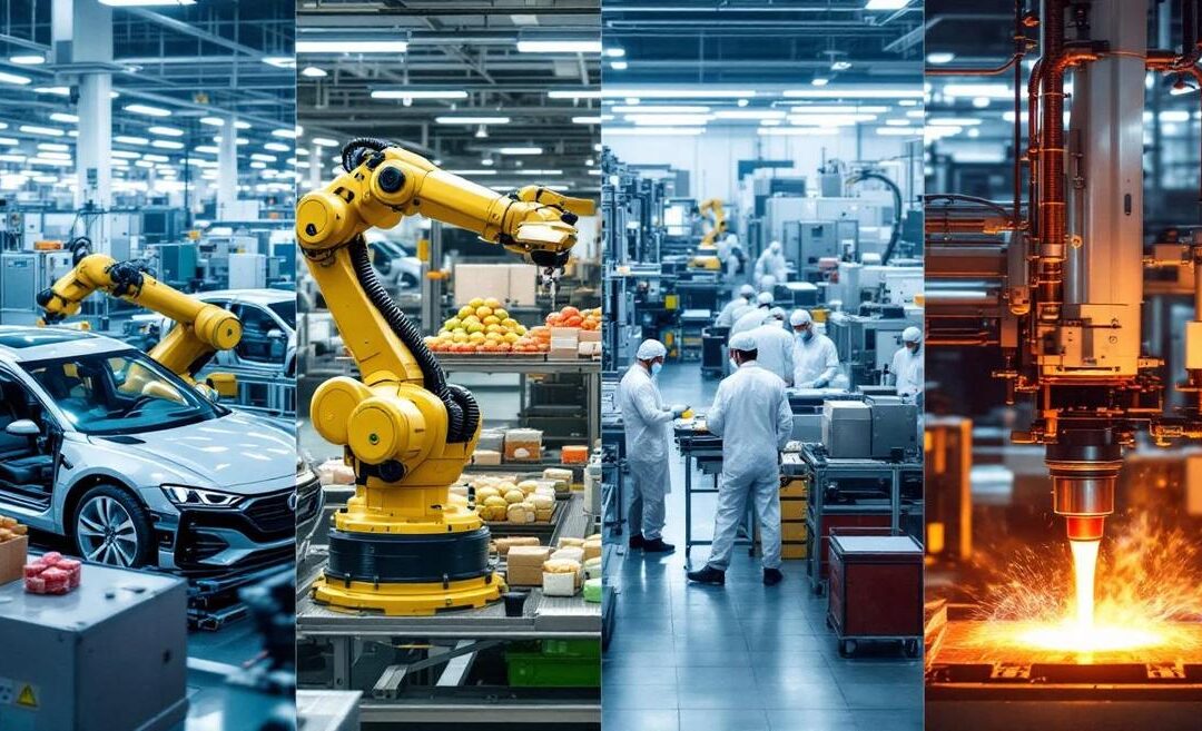 OEE 行业基准 2026 — 各行业世界级 OEE 率
