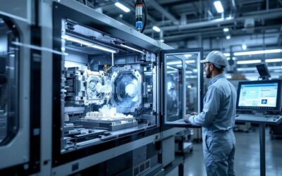 TRS en plasturgie et injection plastique 2026 : presses, cycles, moules, SMED