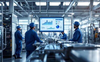 Baromètre OEE/TRS de l&rsquo;industrie française en 2026 : benchmarks par secteur et clés d&rsquo;amélioration