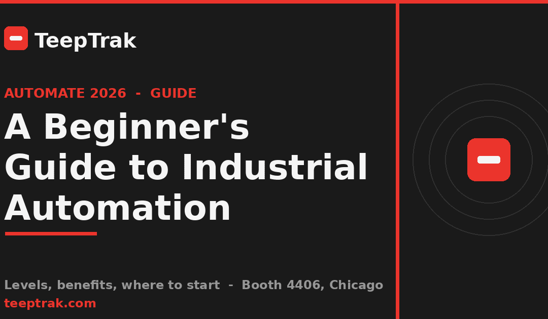 A Beginner’s Guide to Industrial Automation: Levels, Benefits, and Where to Start