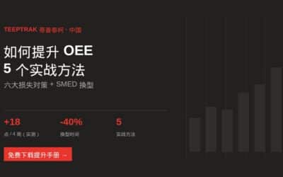 如何提升OEE：5个实战方法（附六大损失对策与SMED换型）2026