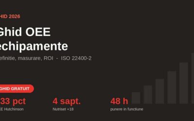 Ghid OEE 2026: Eficienta Generala a Echipamentelor