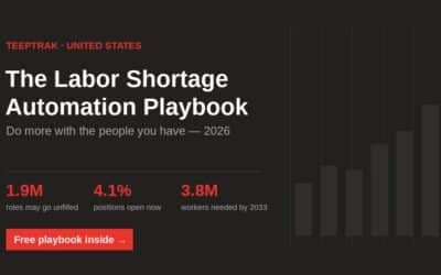The US Manufacturing Labor Shortage in 2026: An Automation Playbook for Doing More With Fewer People