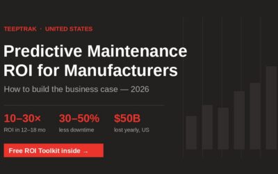 Predictive Maintenance ROI for North American Manufacturers (2026): How to Build the Business Case