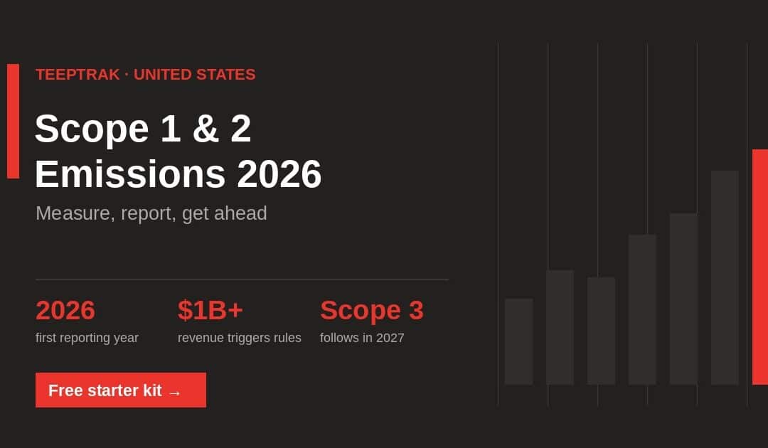 Scope 1 & 2 Emissions for Manufacturers in 2026: A Starter Kit to Measure, Report, and Get Ahead