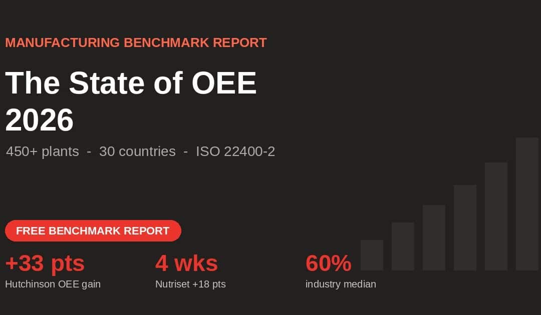 The State of OEE 2026: Manufacturing Benchmark Report