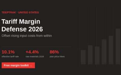 Tariffs in 2026: How US Manufacturers Defend Margin When Input Costs Jump