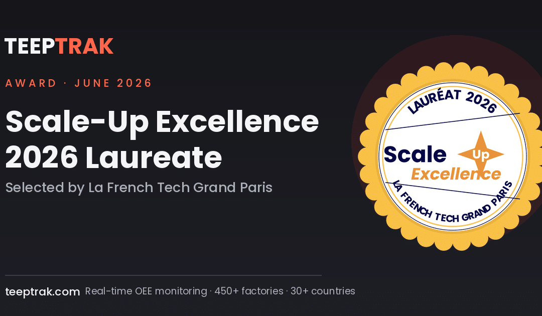 TeepTrak, desemnată laureată Scale-Up Excellence 2026 de către La French Tech Grand Paris