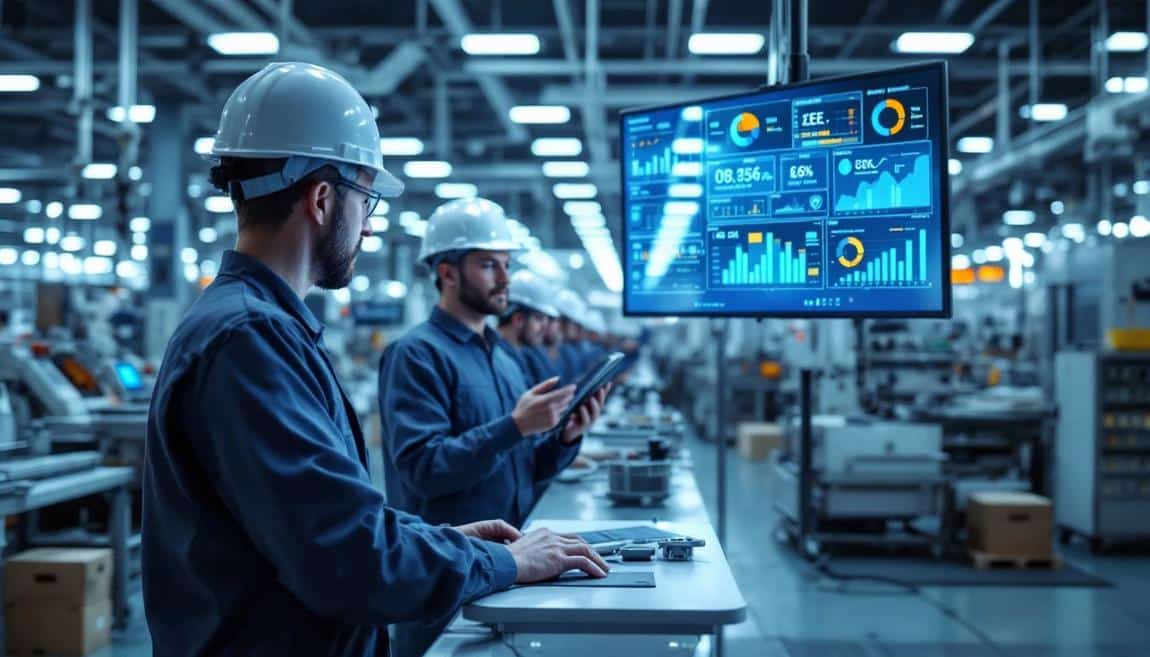 logiciel lean manufacturing oee - TeepTrak