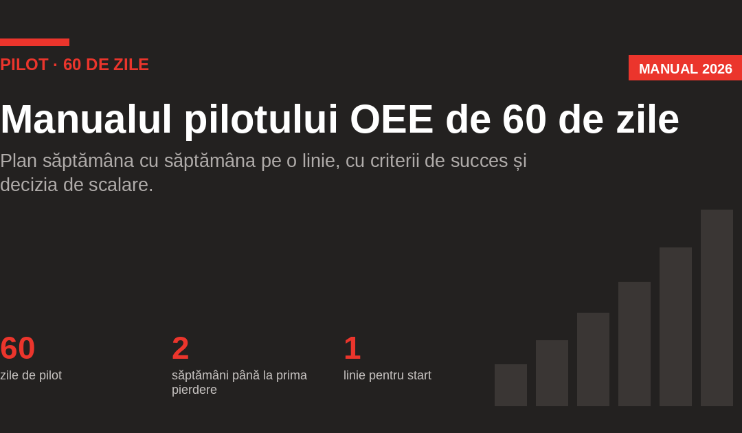 Manualul pilotului OEE de 60 de zile